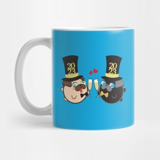 Poopy & Doopy - New Year's Eve Mug